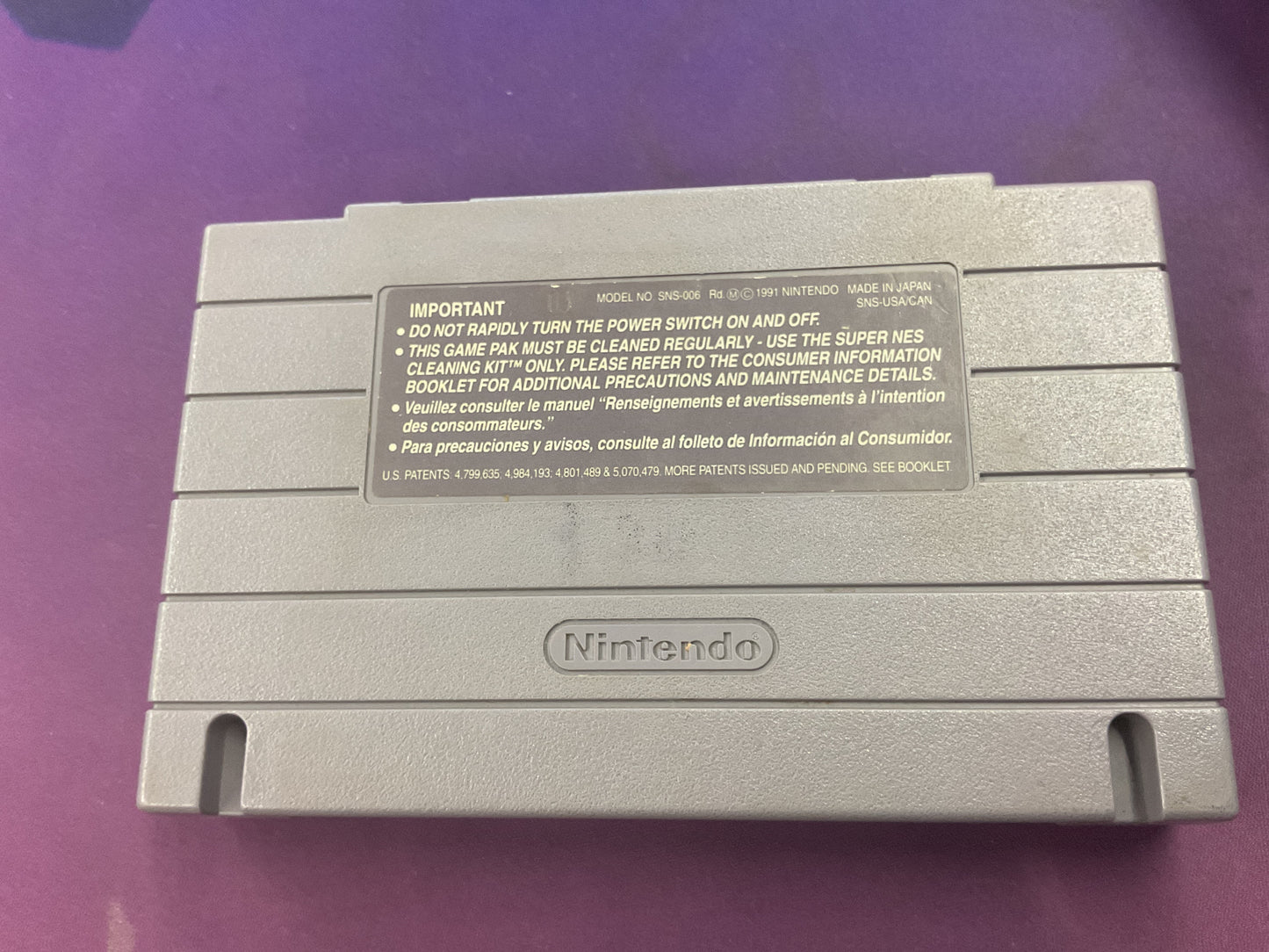 SNES Super Double Dragon