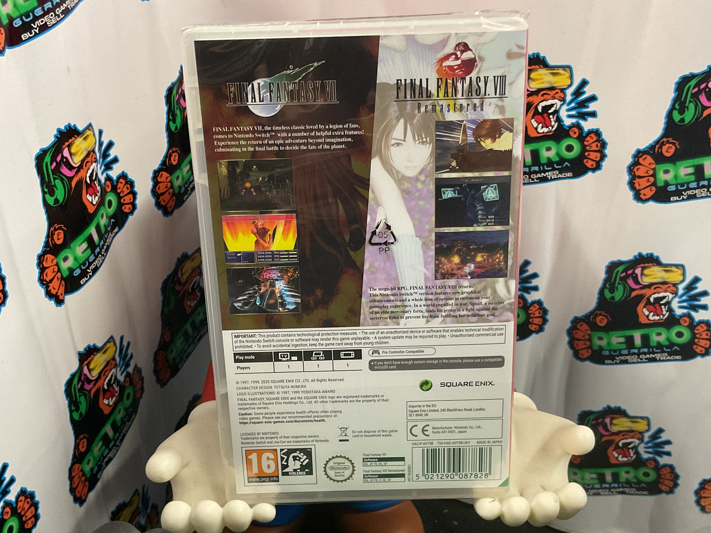 Switch Final Fantasy VII & Final Fantasy VIII Remastered Twin Pack