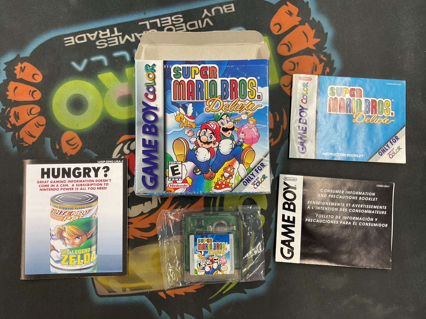 GameBoy Color Super Mario Bros. Deluxe *CIB*