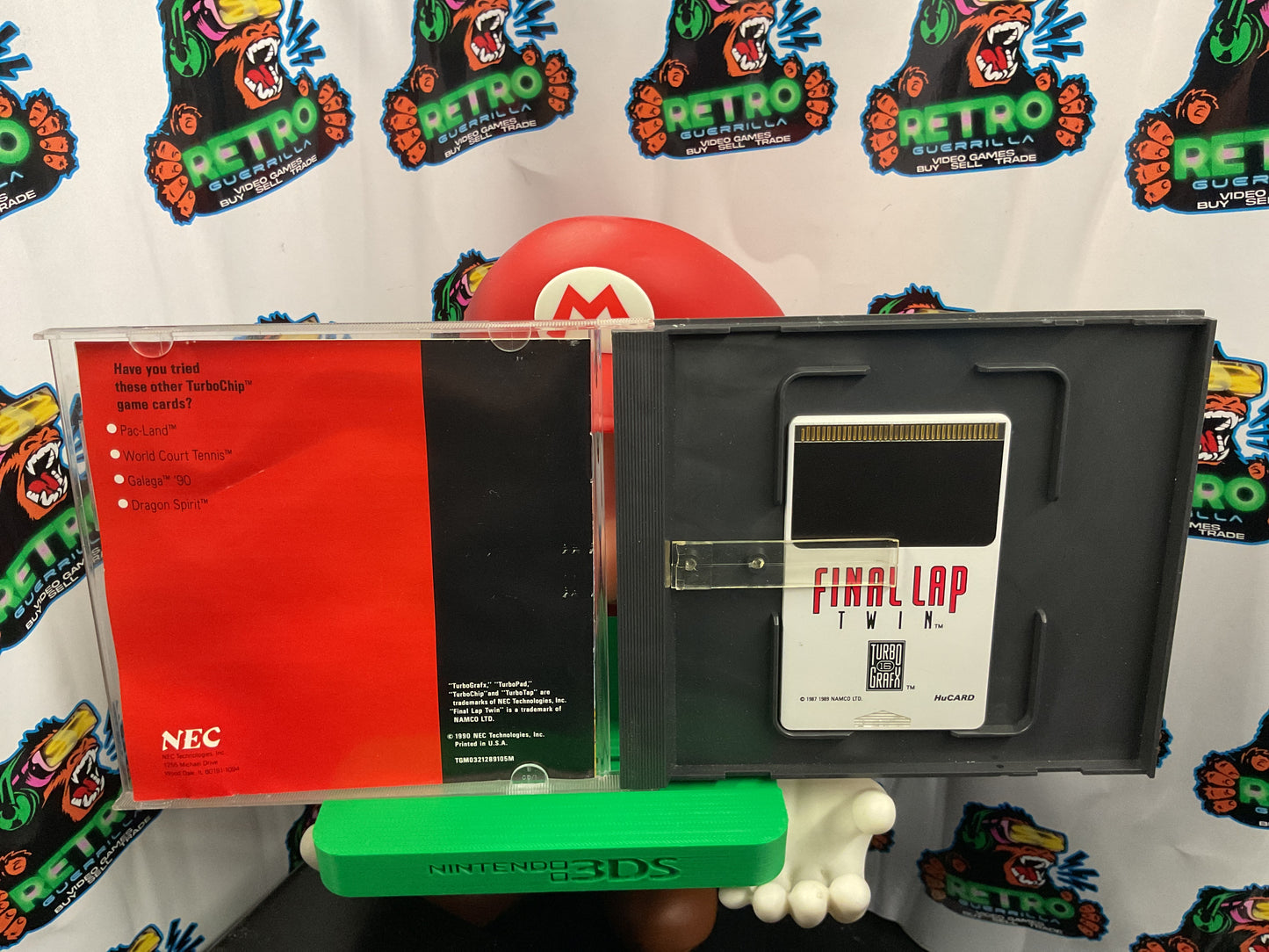 TurboGrafx16 Final Lap Twin *CIB*