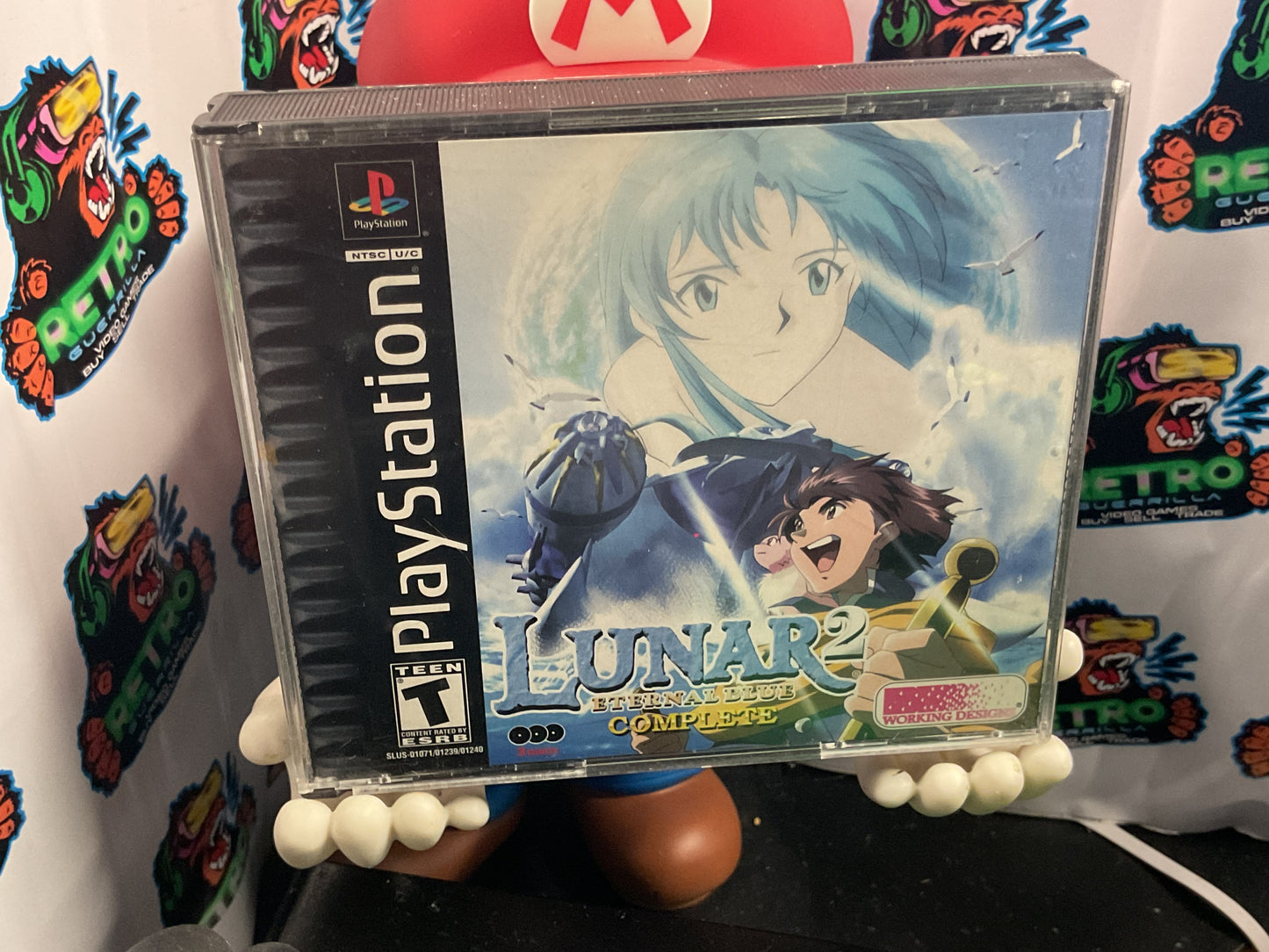 PS1 Lunar 2: Eternal Blue Complete (4 Disc Set)