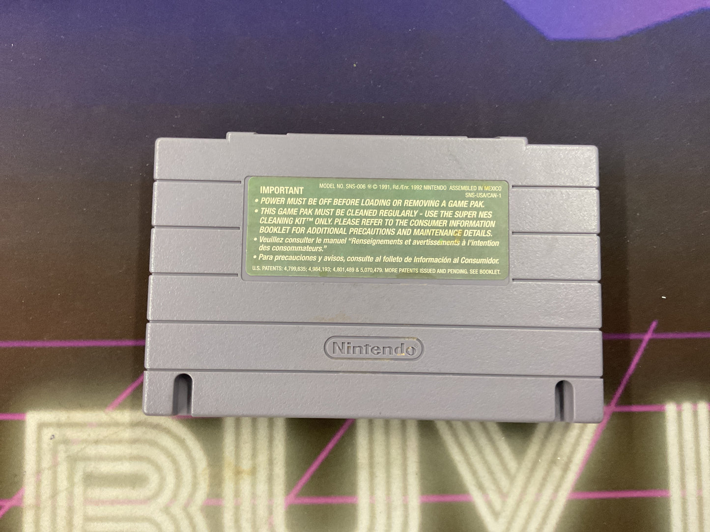 SNES Super Star Wars: The Empire Strikes Back
