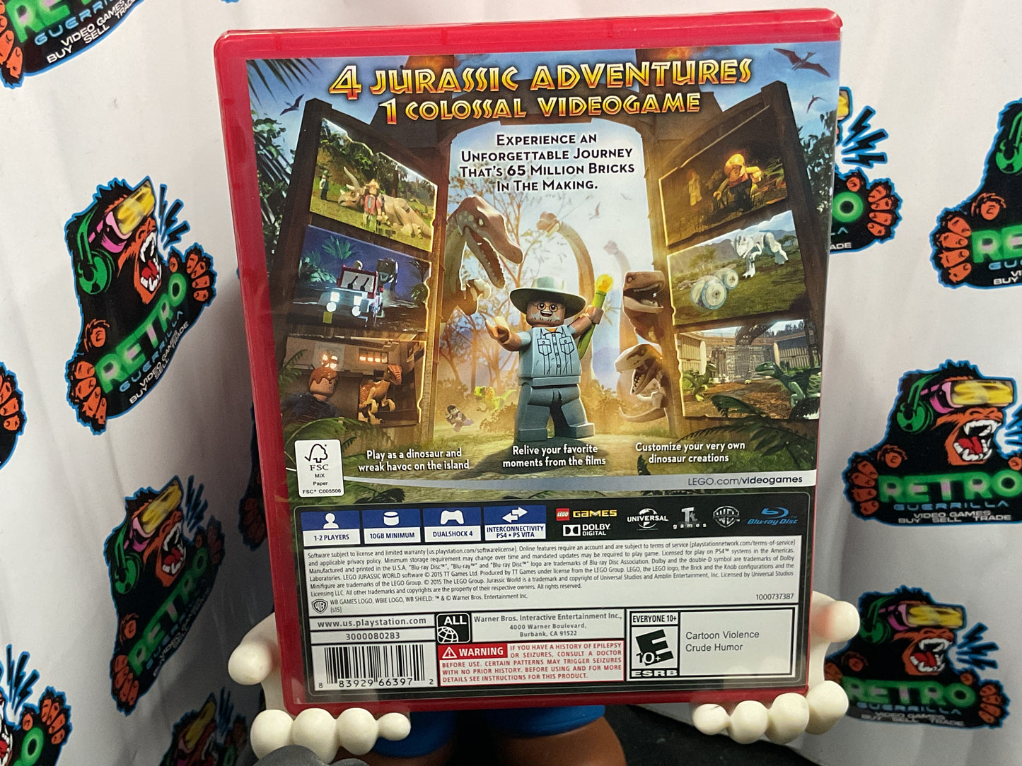 PS4 LEGO Jurassic World