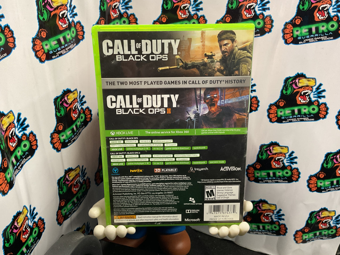 Xbox 360 Call of Duty Black Ops / Black Ops 2 Combo Pack