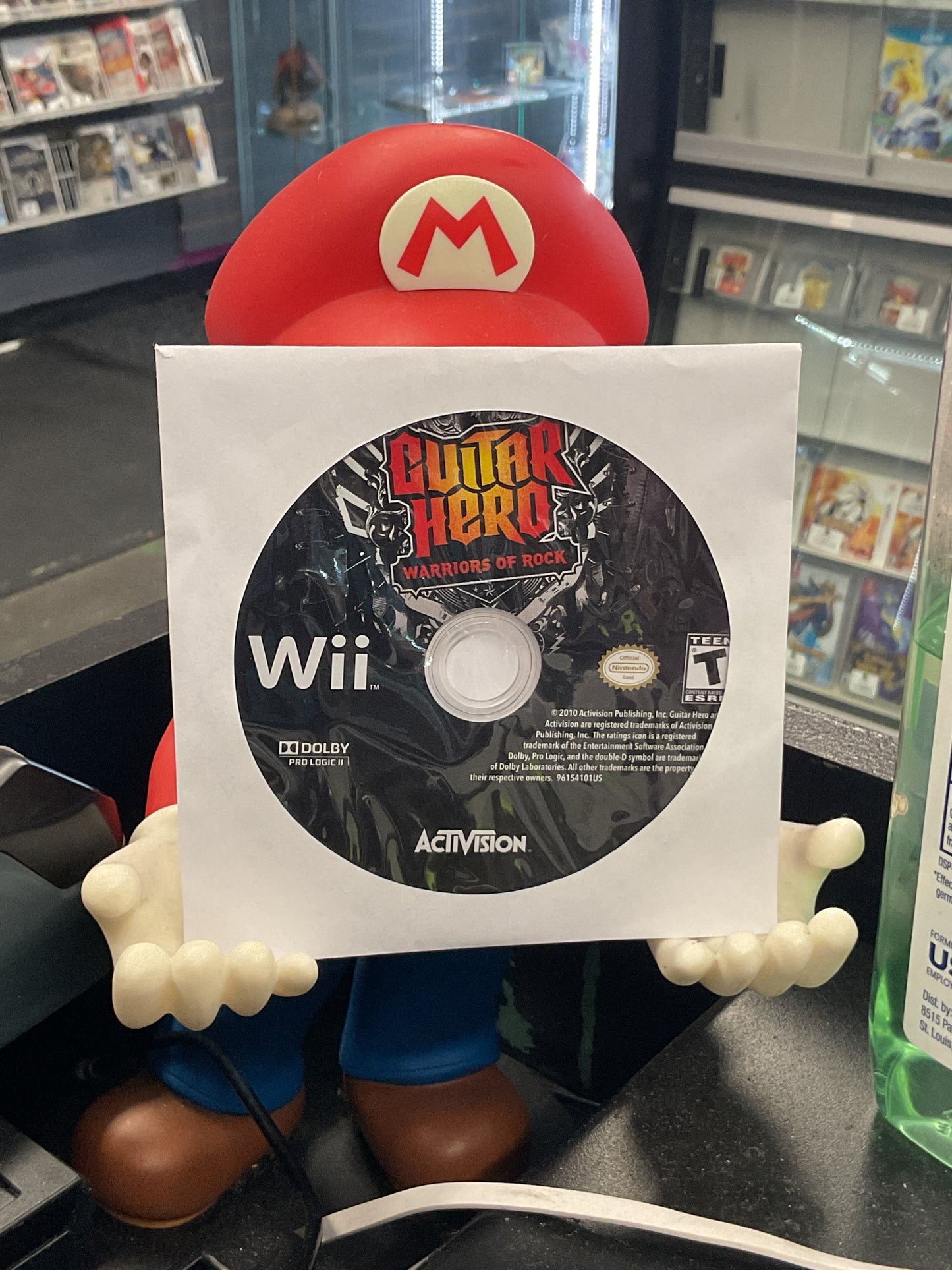 Wii Guitar Hero Warriors of Rock