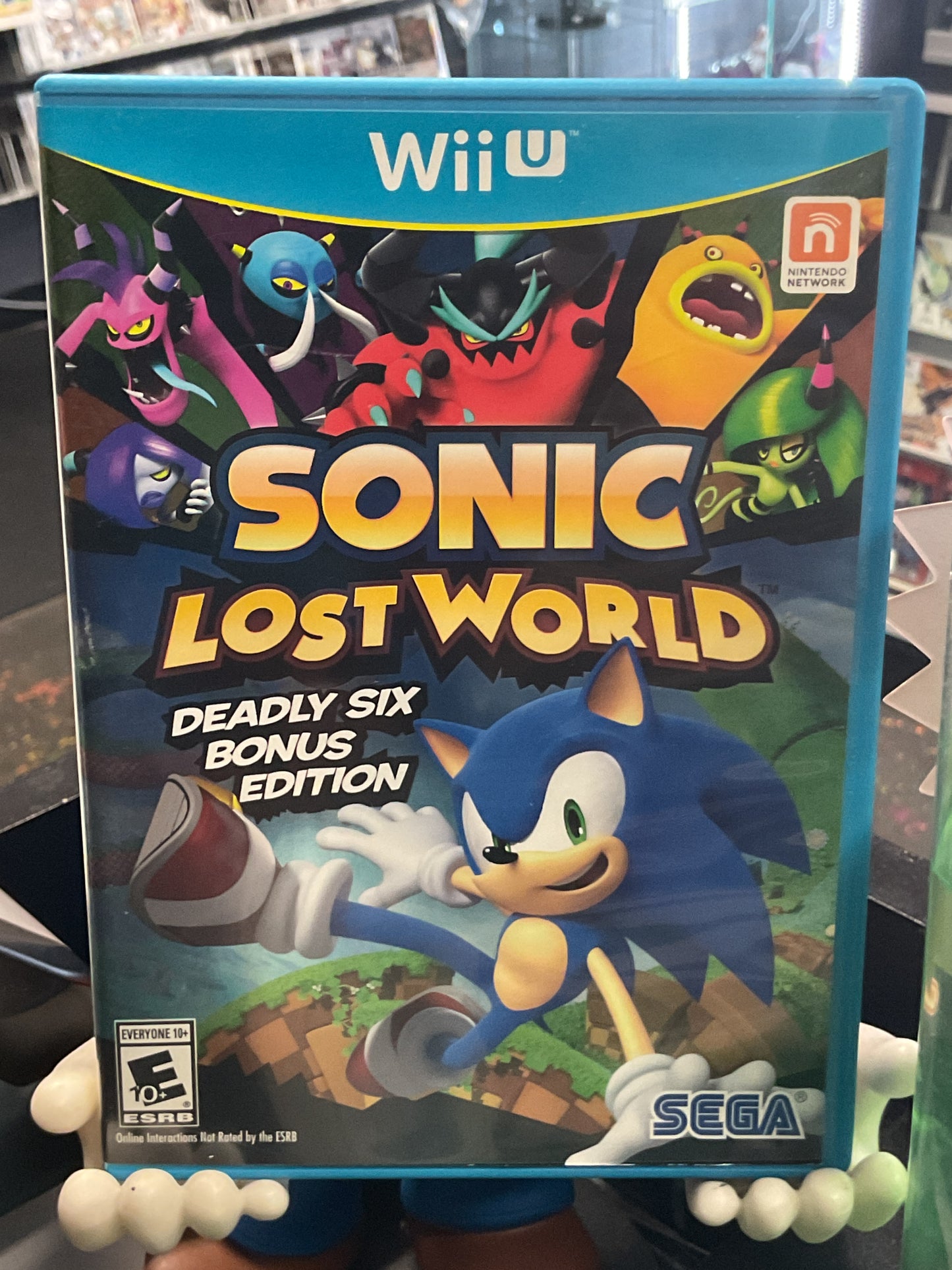 Wii U Sonic Lost World Deadly Six Bonus Edition