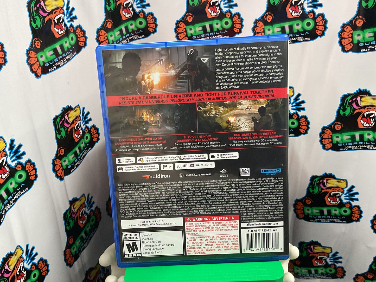 PS5 Aliens Fireteam Elite
