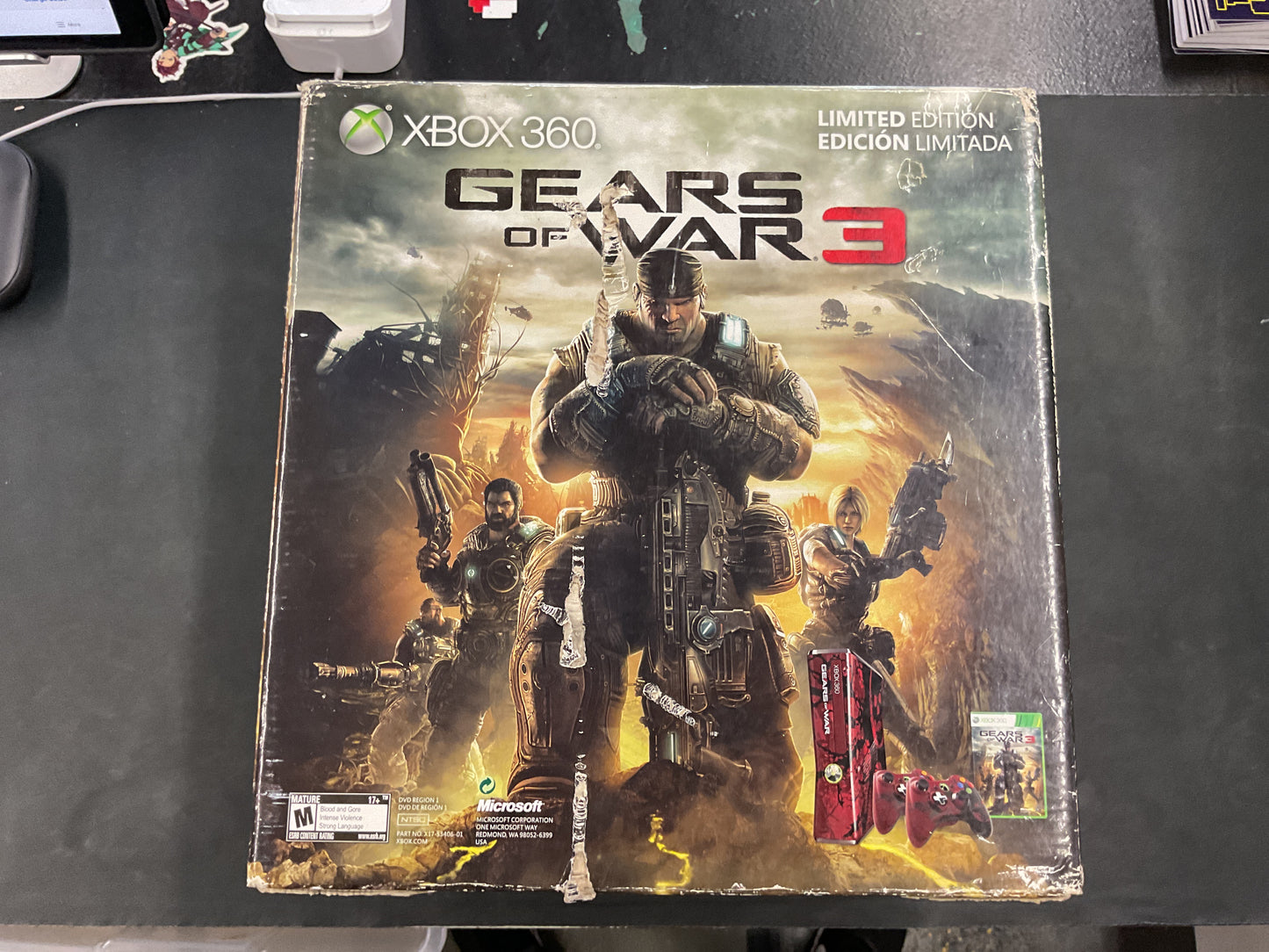 Gears of War 3 Limited Edition Xbox 360 S Console
