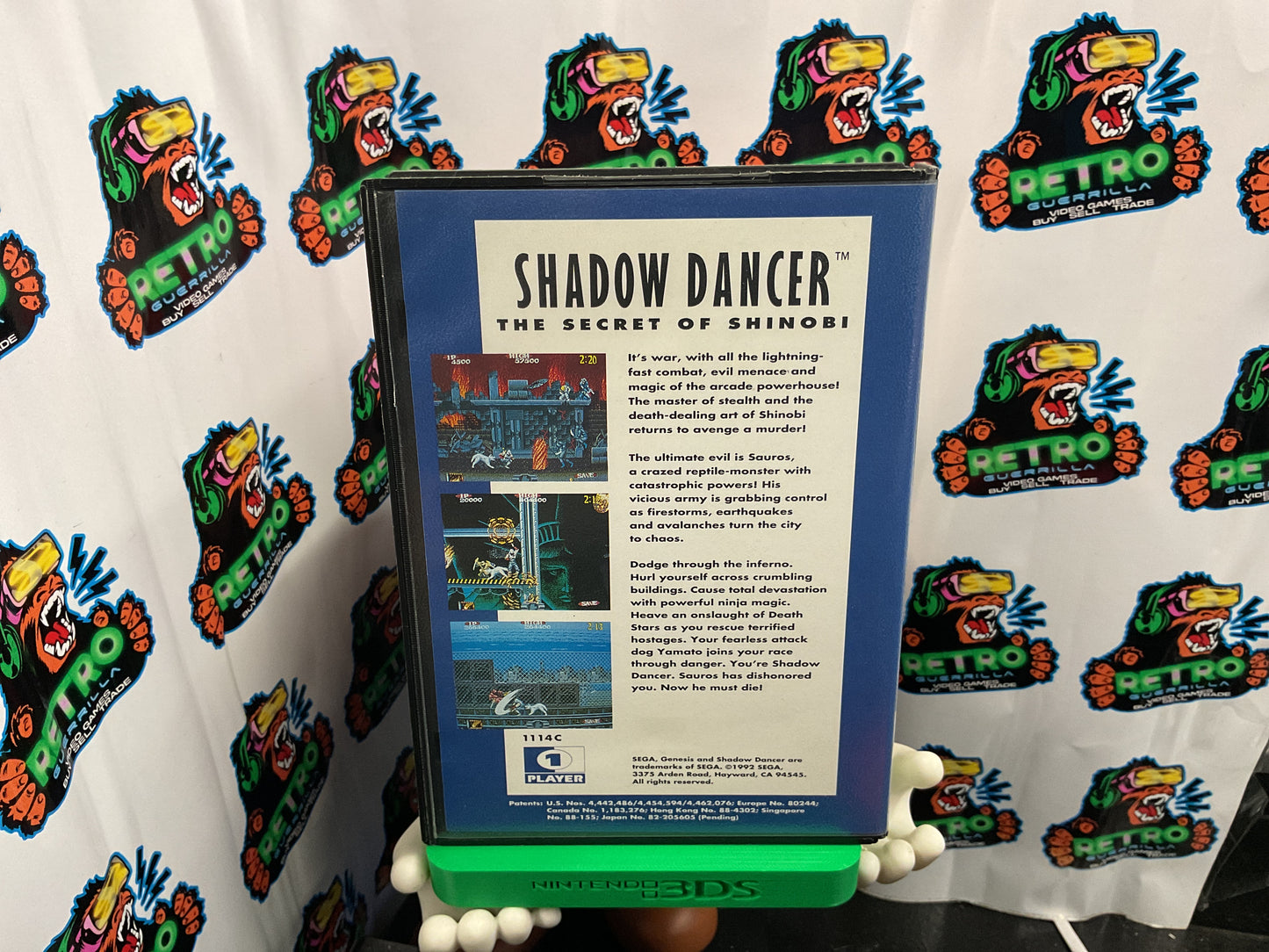 SEGA Genesis Shadow Dancer *Missing Manual*