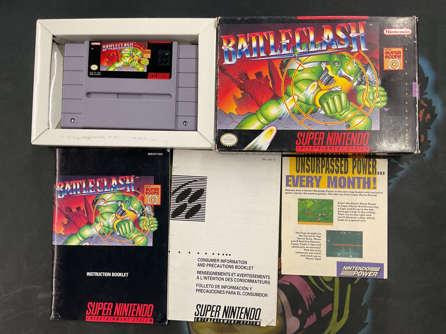 SNES Battle Clash