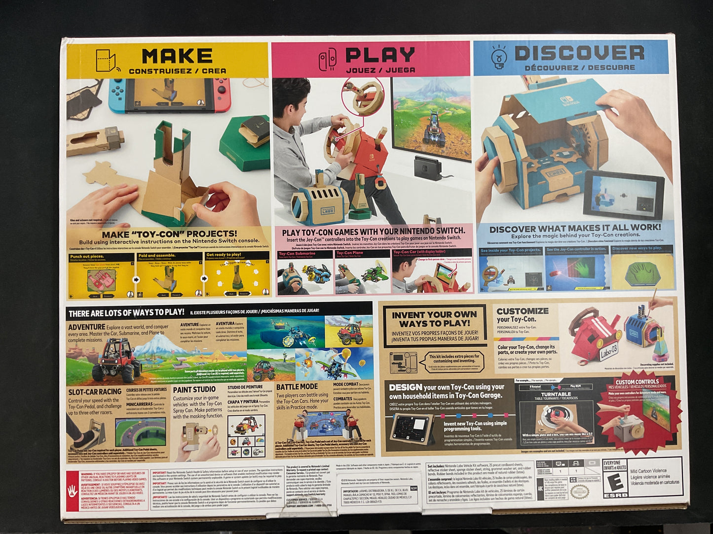 Switch Nintendo LABO set