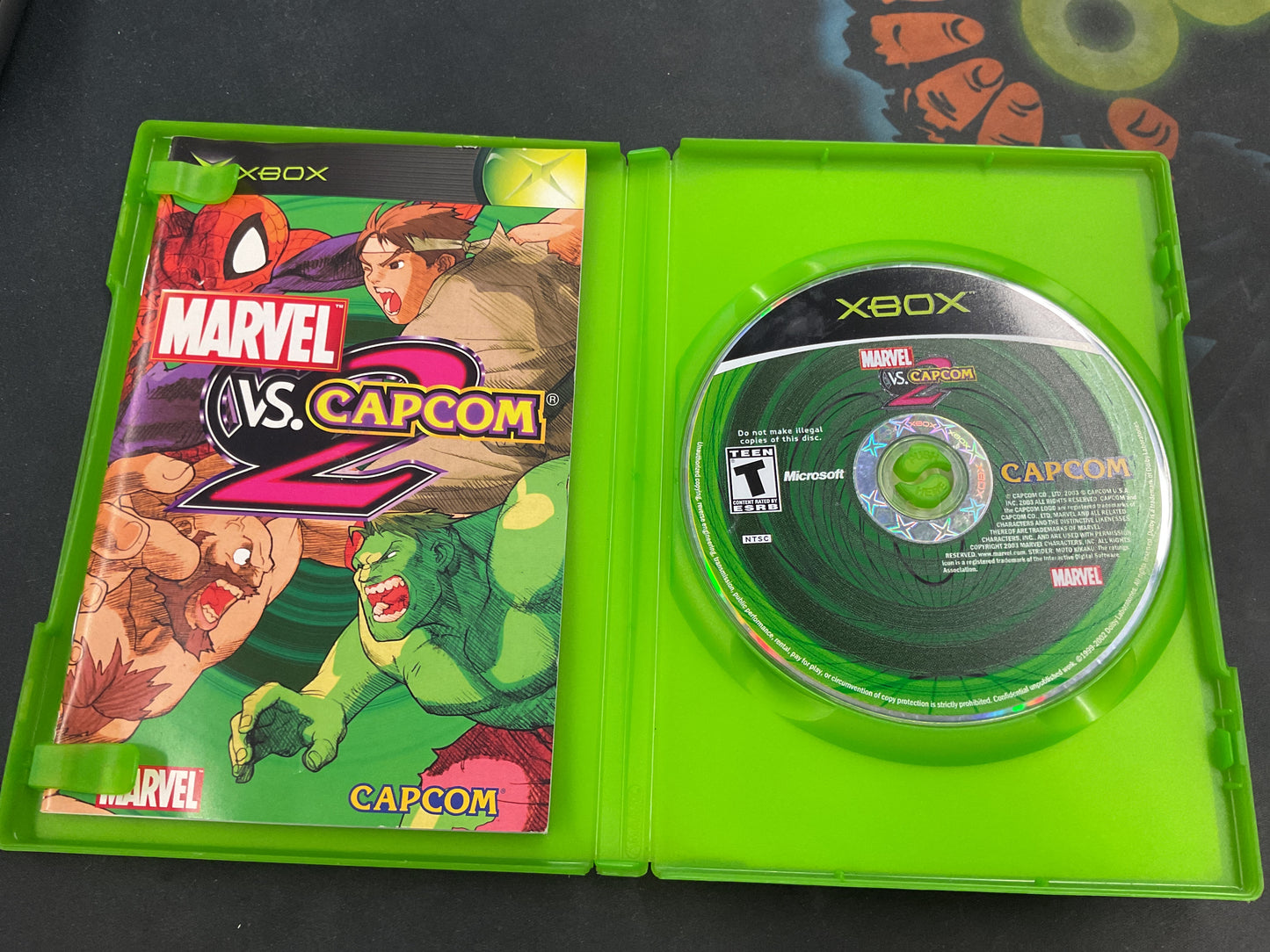 Xbox Marvel vs Capcom 2