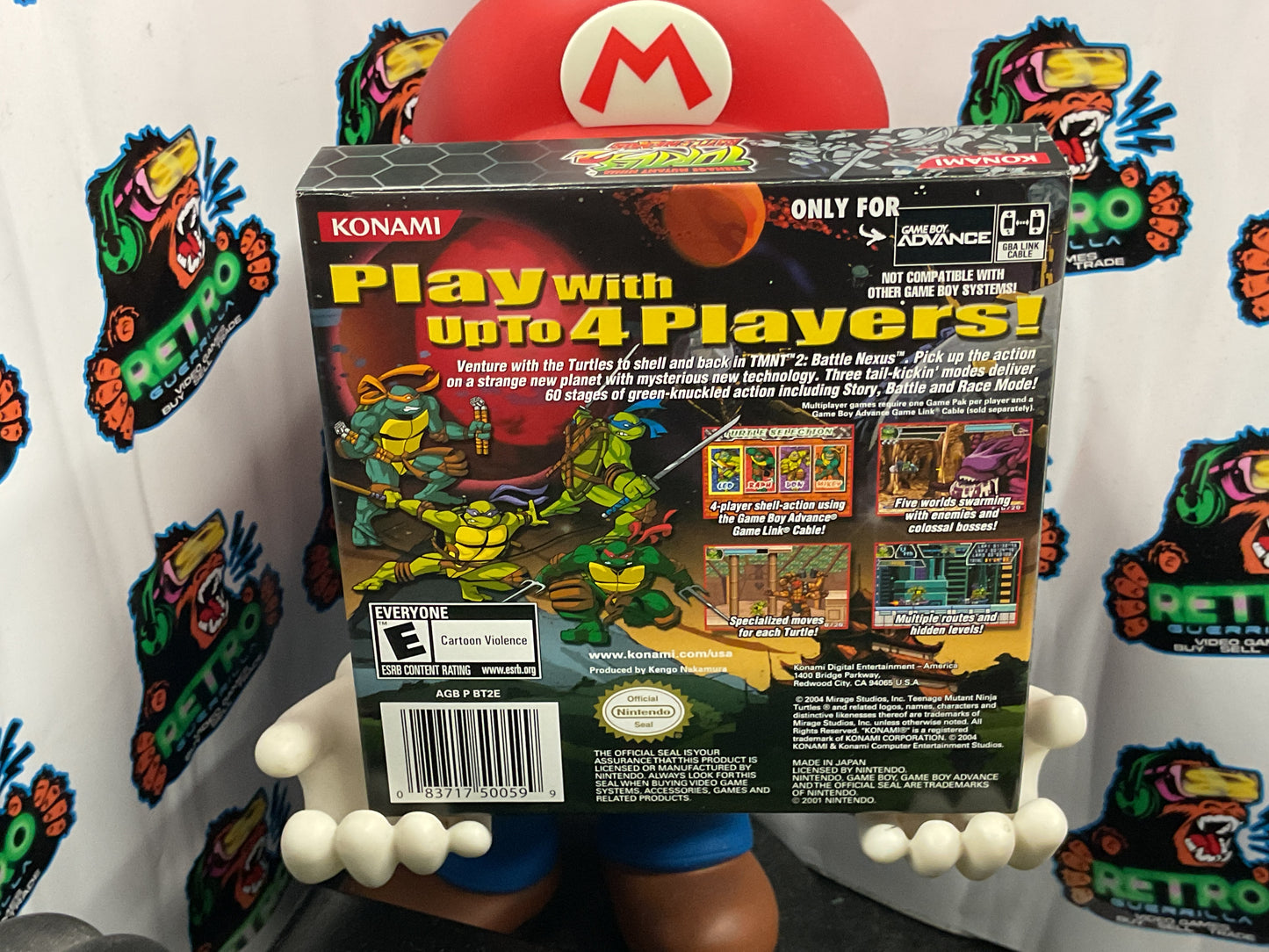 GBA Teenage Mutant Ninja Turtles 2: Battle Nexus