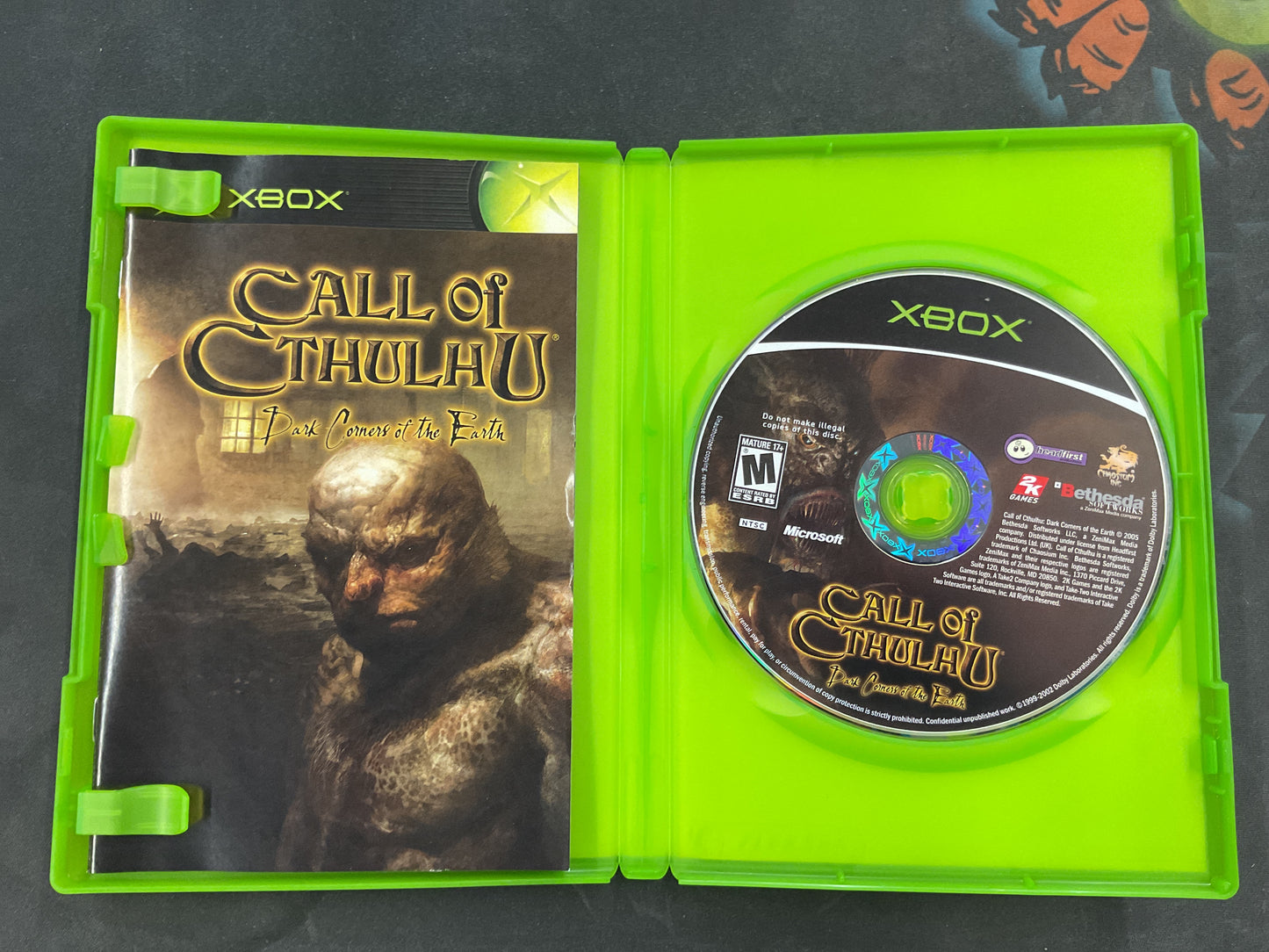 Xbox Call of Cthulhu Dark Corners of the Earth