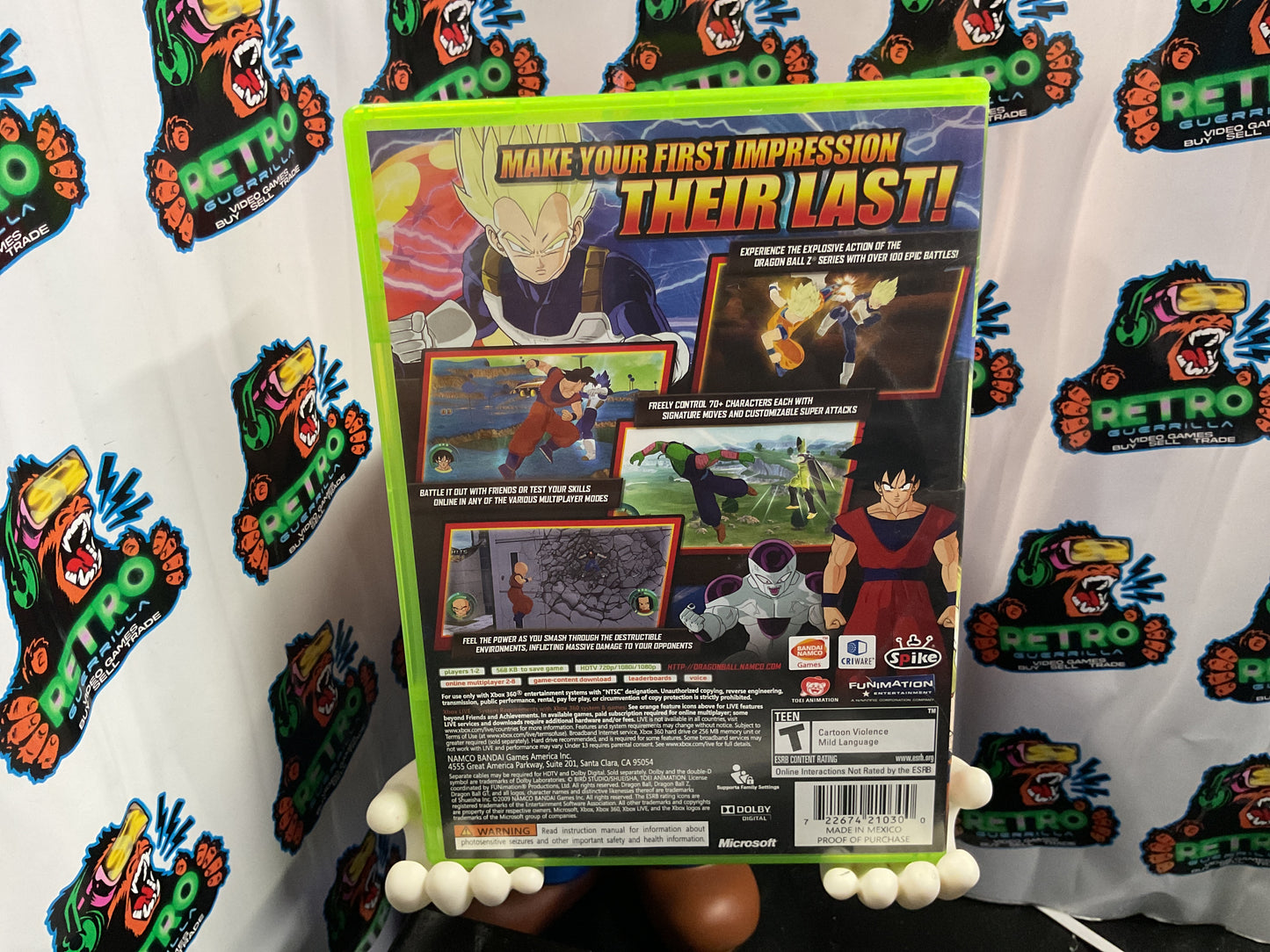 Xbox 360 Dragon Ball Raging Blast