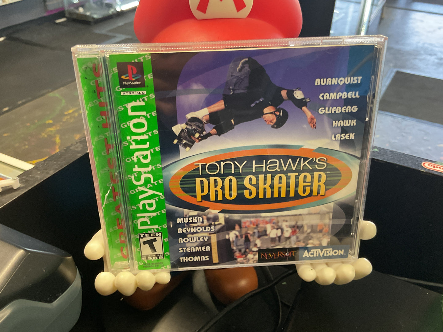 PS1 Tony Hawk's Pro Skater