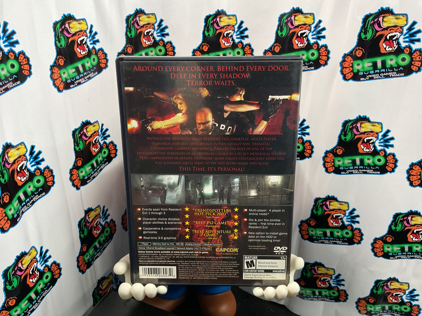 PS2 Resident Evil Outbreak