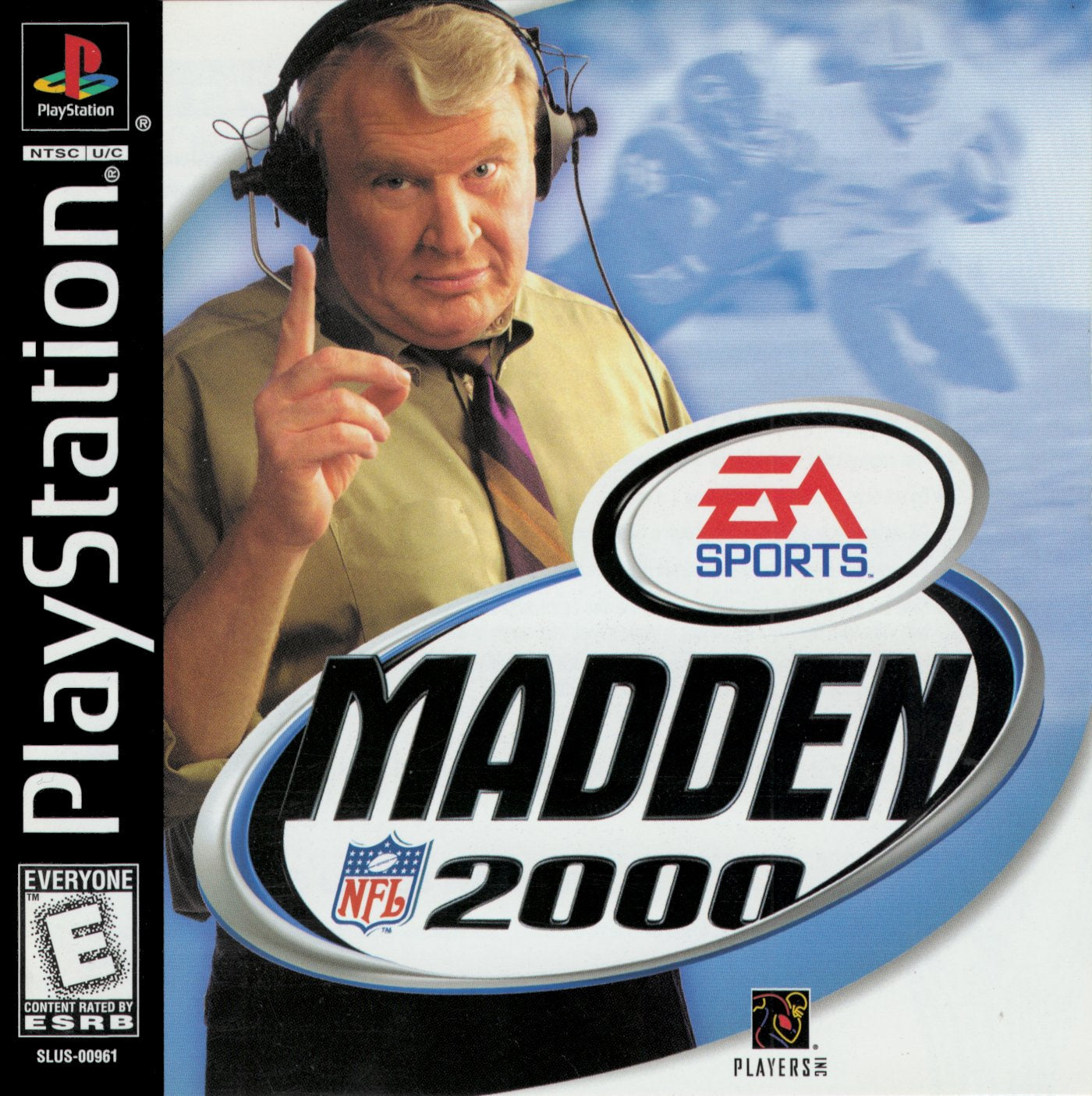 PS1 Madden NFL 2000