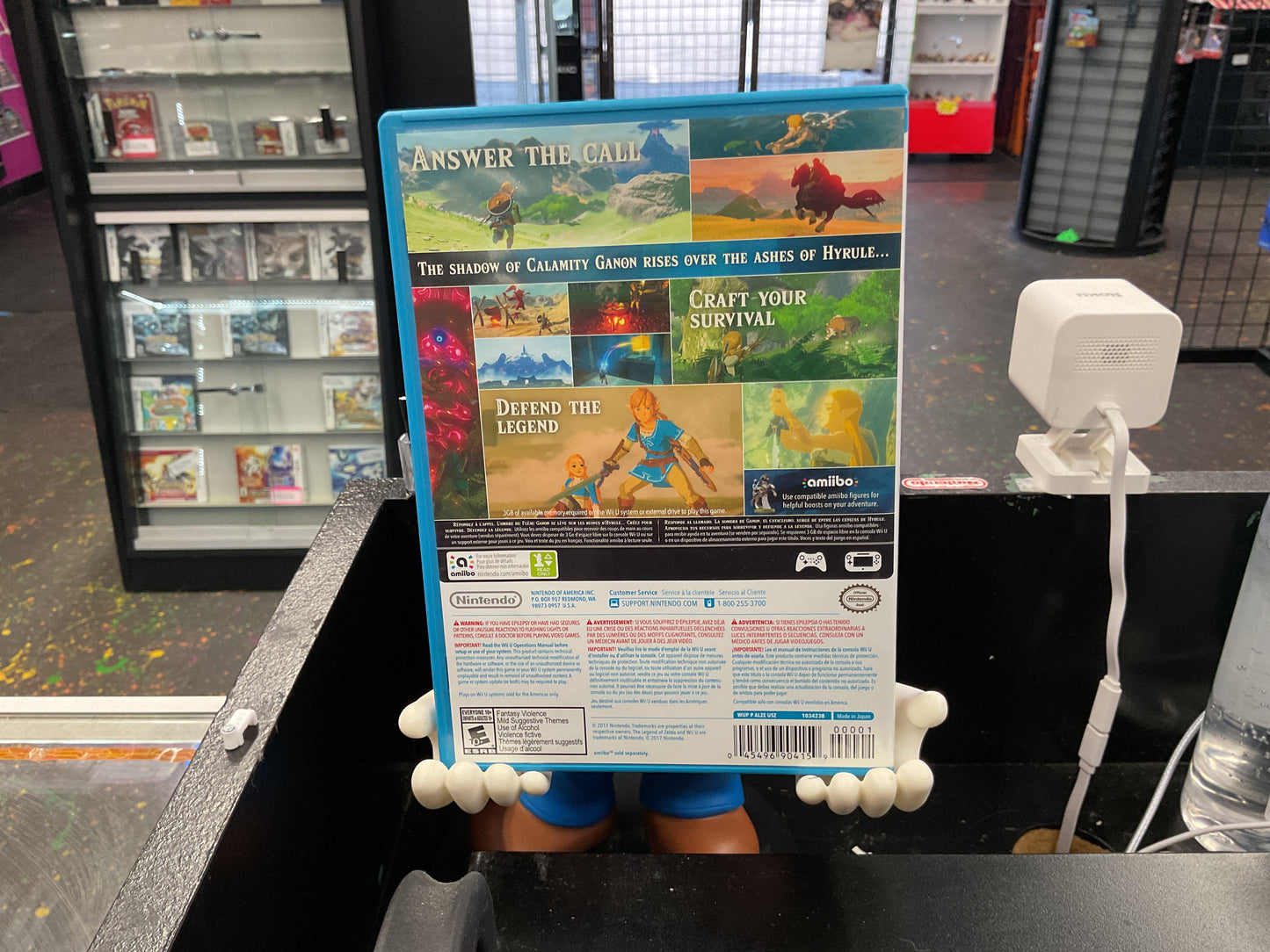 Wii U The Legend of Zelda Breath of the Wild