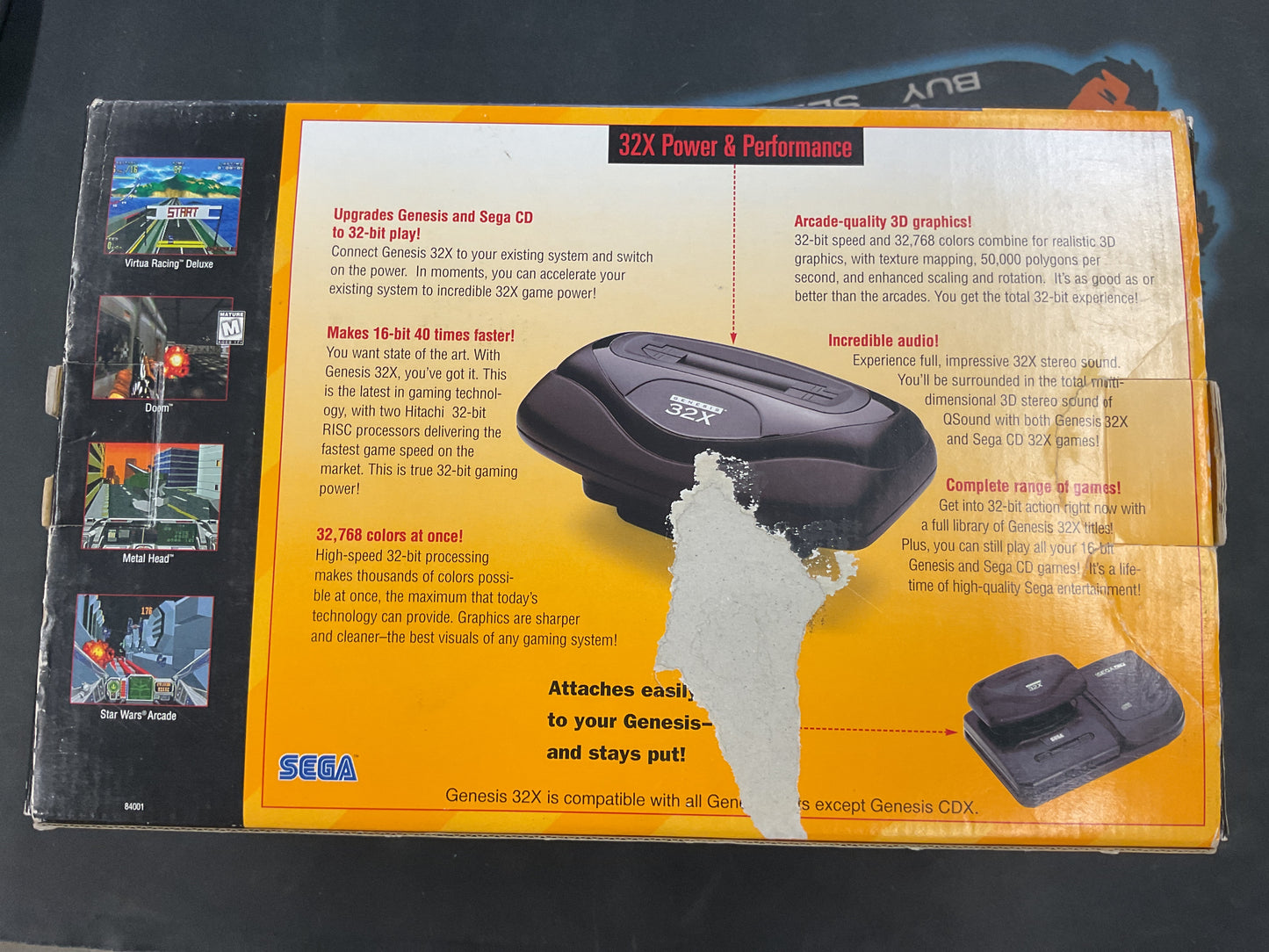 SEGA Genesis 32X Console (Virtua Fighter Bundle)