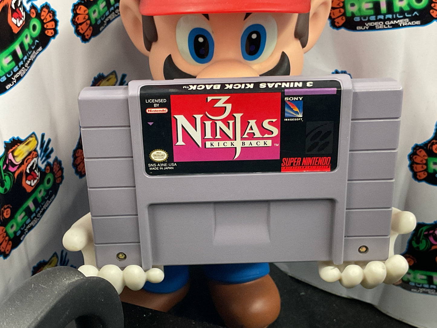 SNES 3 Ninjas Kick Back