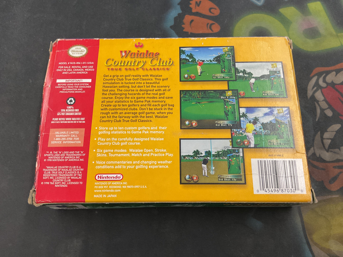 N64 Waialae Country Club True Golf Classics