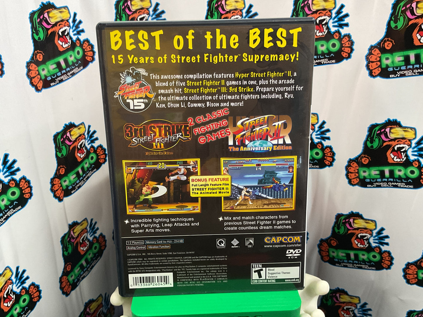 PS2 Street Fighter Anniversary Collection
