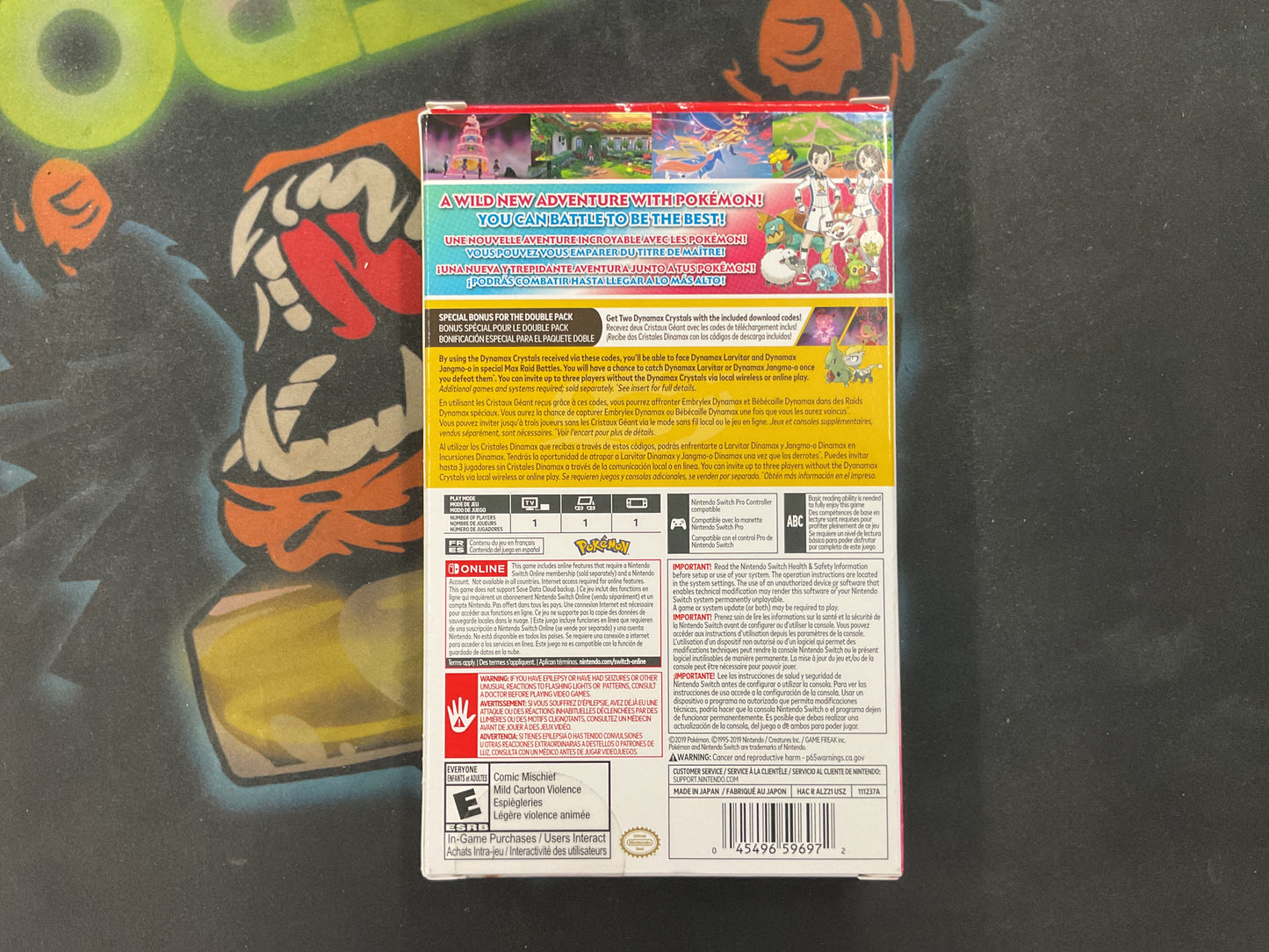 Switch Pokémon Sword & Shield Double Pack