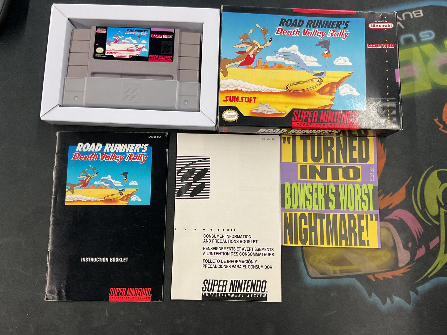 SNES Road Runner’s Death Valley Rally