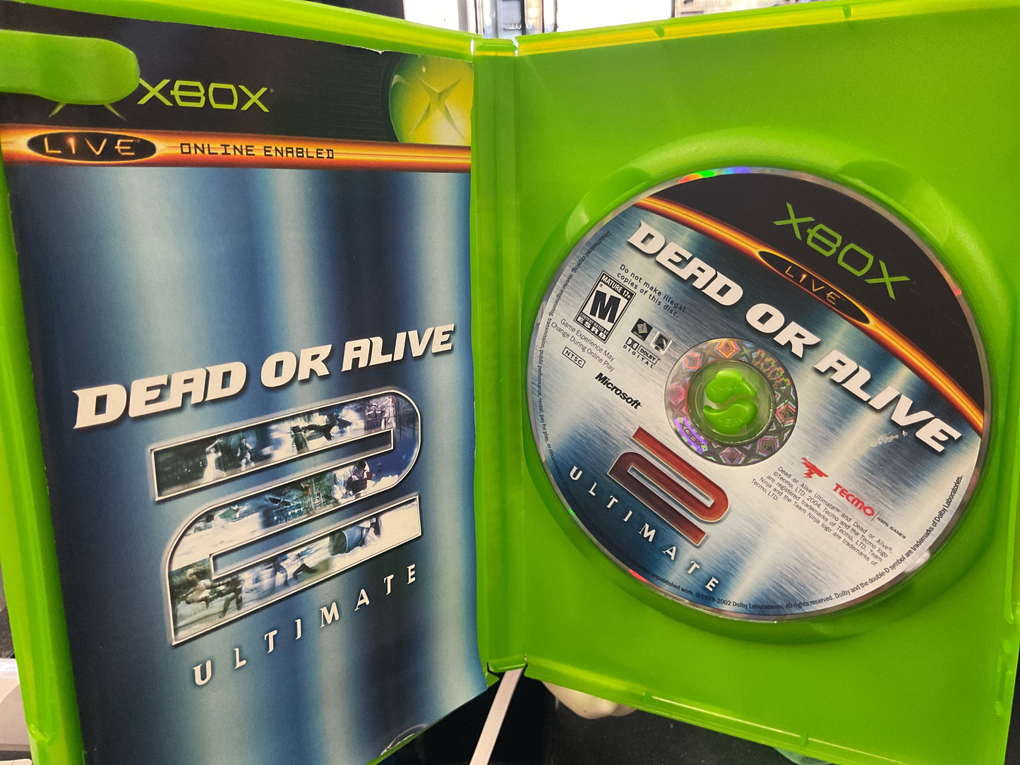 Xbox Dead Or Alive 2 Ultimate
