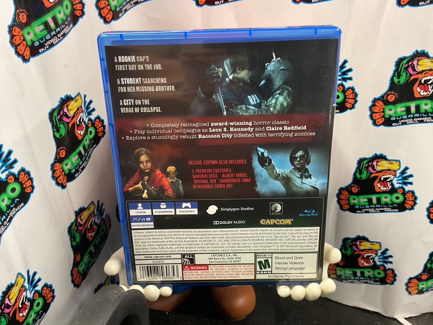 PS4 Resident Evil 2 (Deluxe Edition)