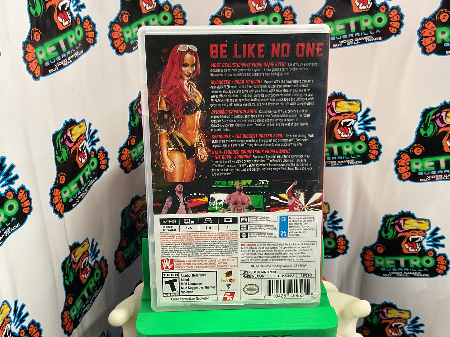 Switch WWE 2K18