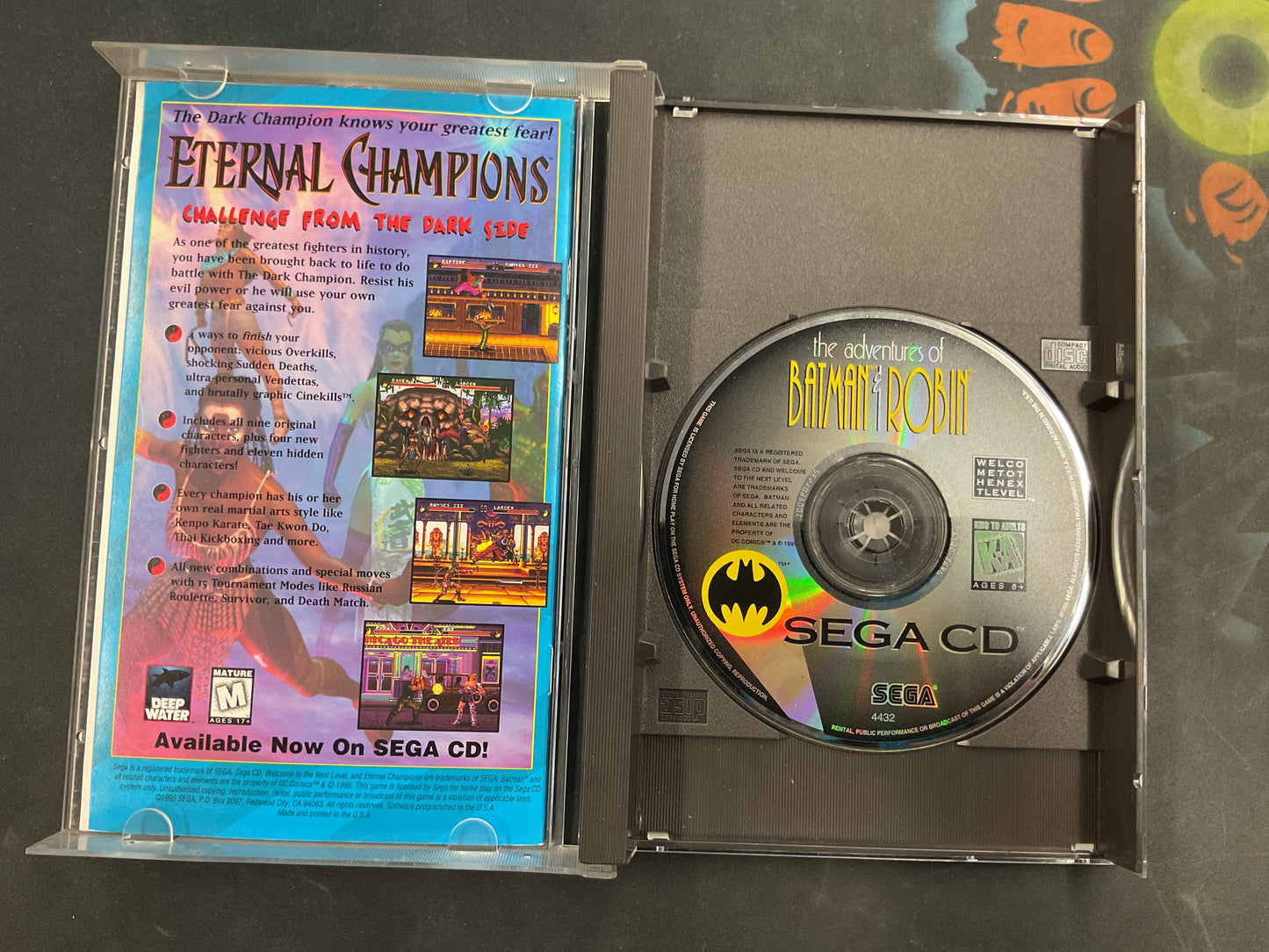 SEGA CD The Adventures of Batman and Robin