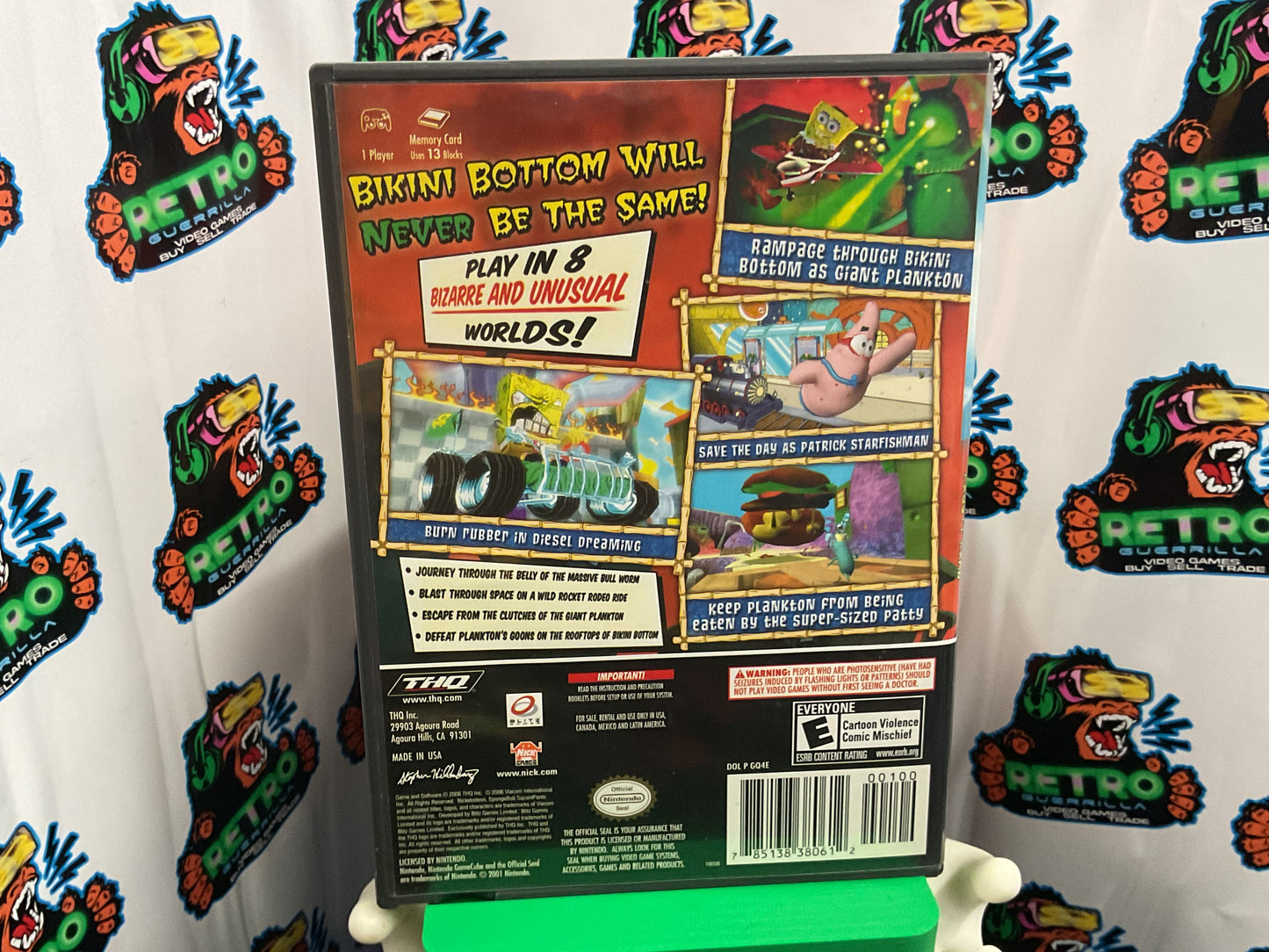 GCN SpongeBob SquarePants: Creature From the Krusty Krab