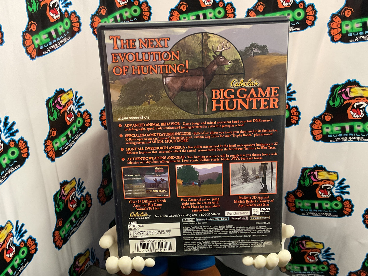 PS2 Cabela’s Big Game Hunter