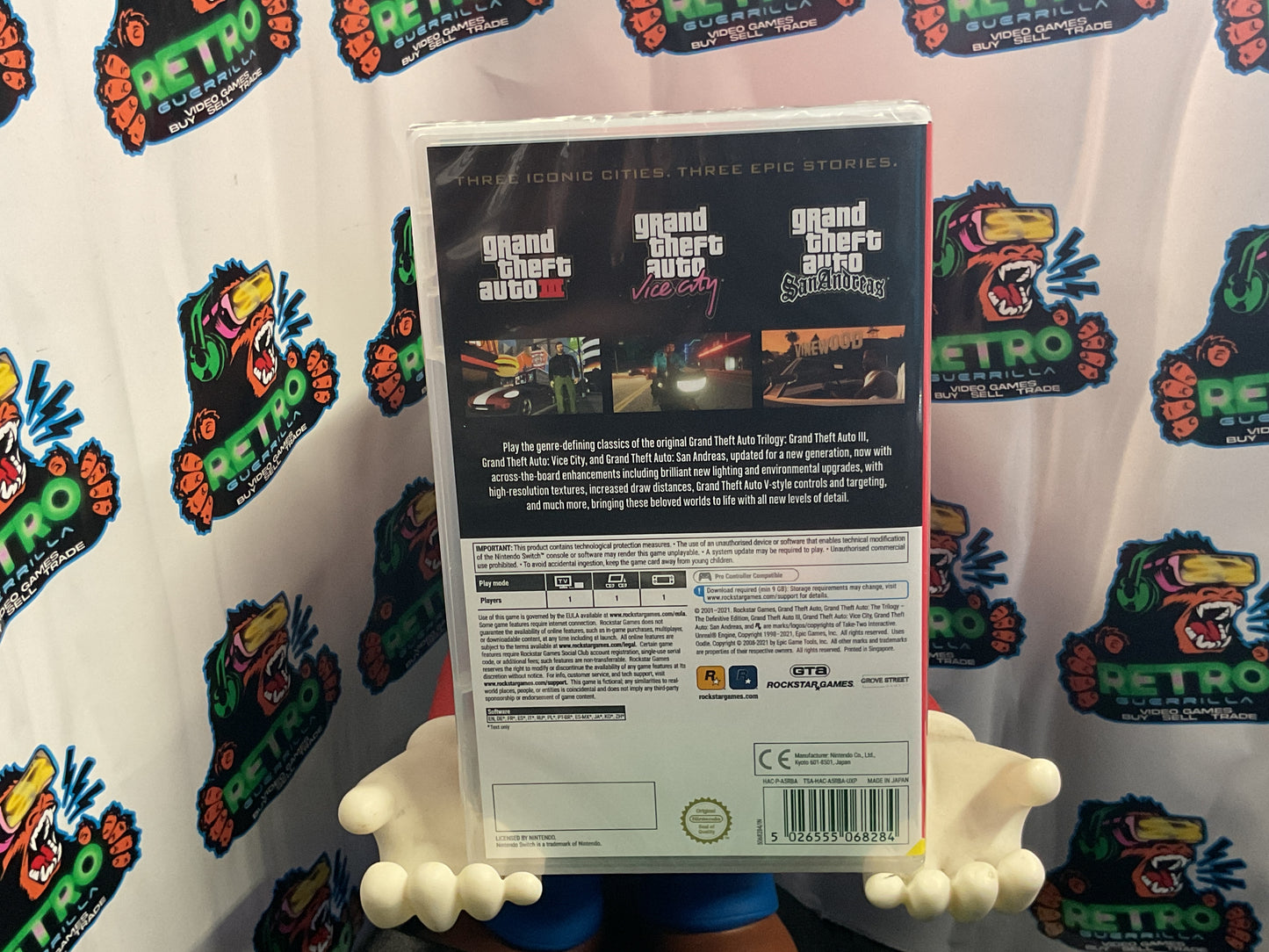 Switch Grand Theft Auto: The Trilogy Definitive Edition