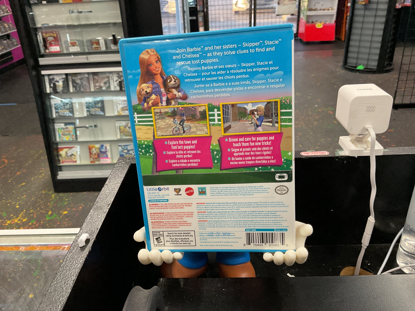 Wii U Barbie & Her Sisters Puppy Rescue
