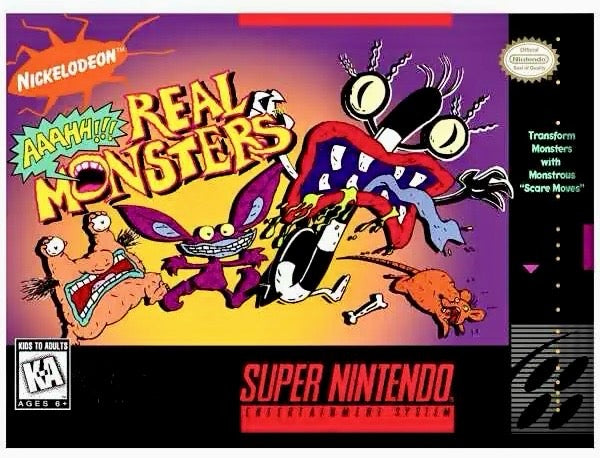 SNES Aaah!!! Real Monsters