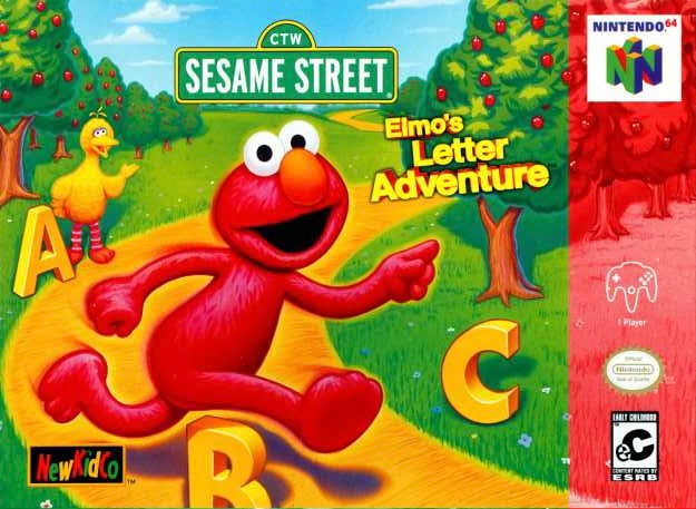N64 Elmo’s Letter Adventure