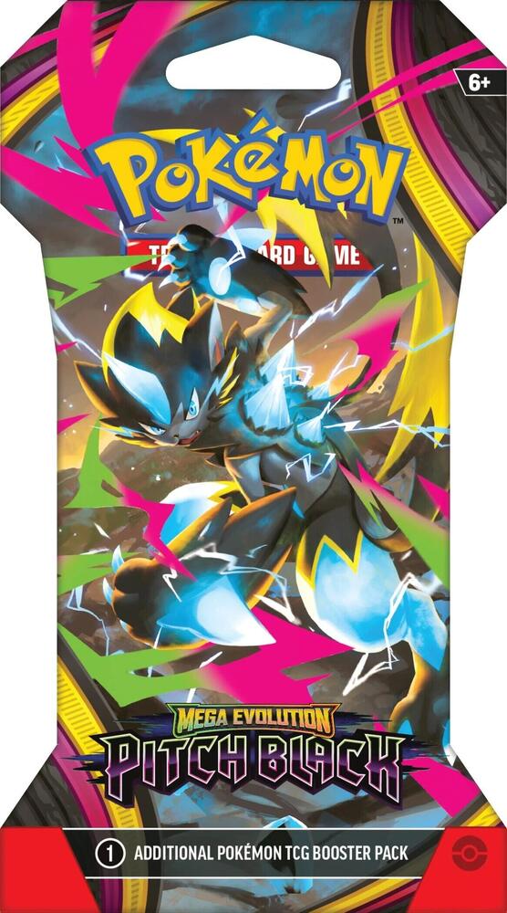 Pokémon Trading Card Game Pitch Black Sleeved Booster Pack