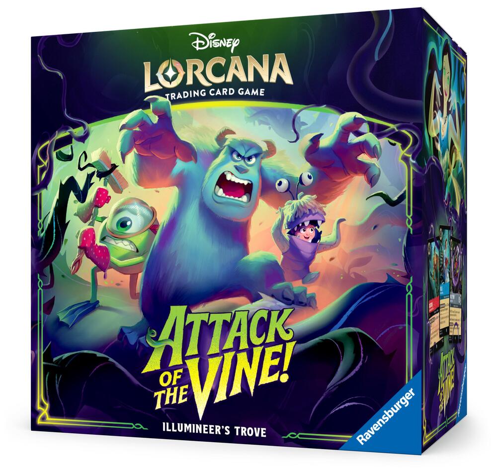 Lorcana Trading Card Game Attack of the Vine Illumineer’s Trove
