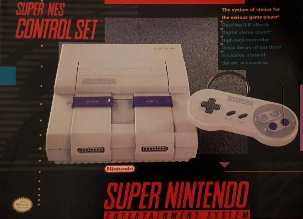 Super Nintendo Console (CIB)