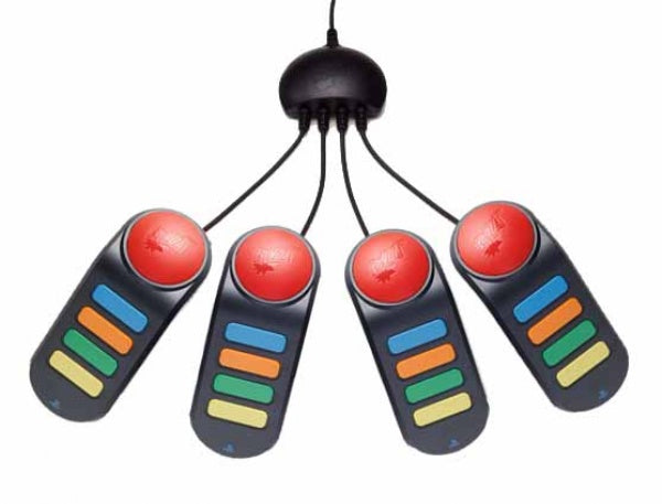 PS2 Buzz! Trivia TV Buzzer Controller Set