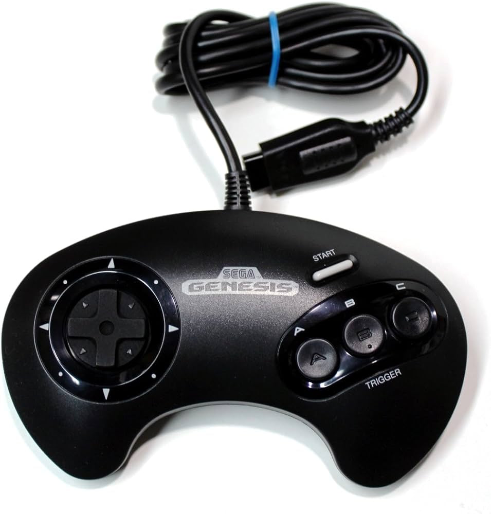 SEGA Genesis 3-Button Wired Controller