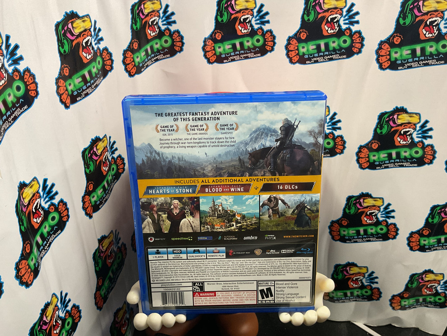 PS4 The Witcher 3: Wild Hunt Compete Edition