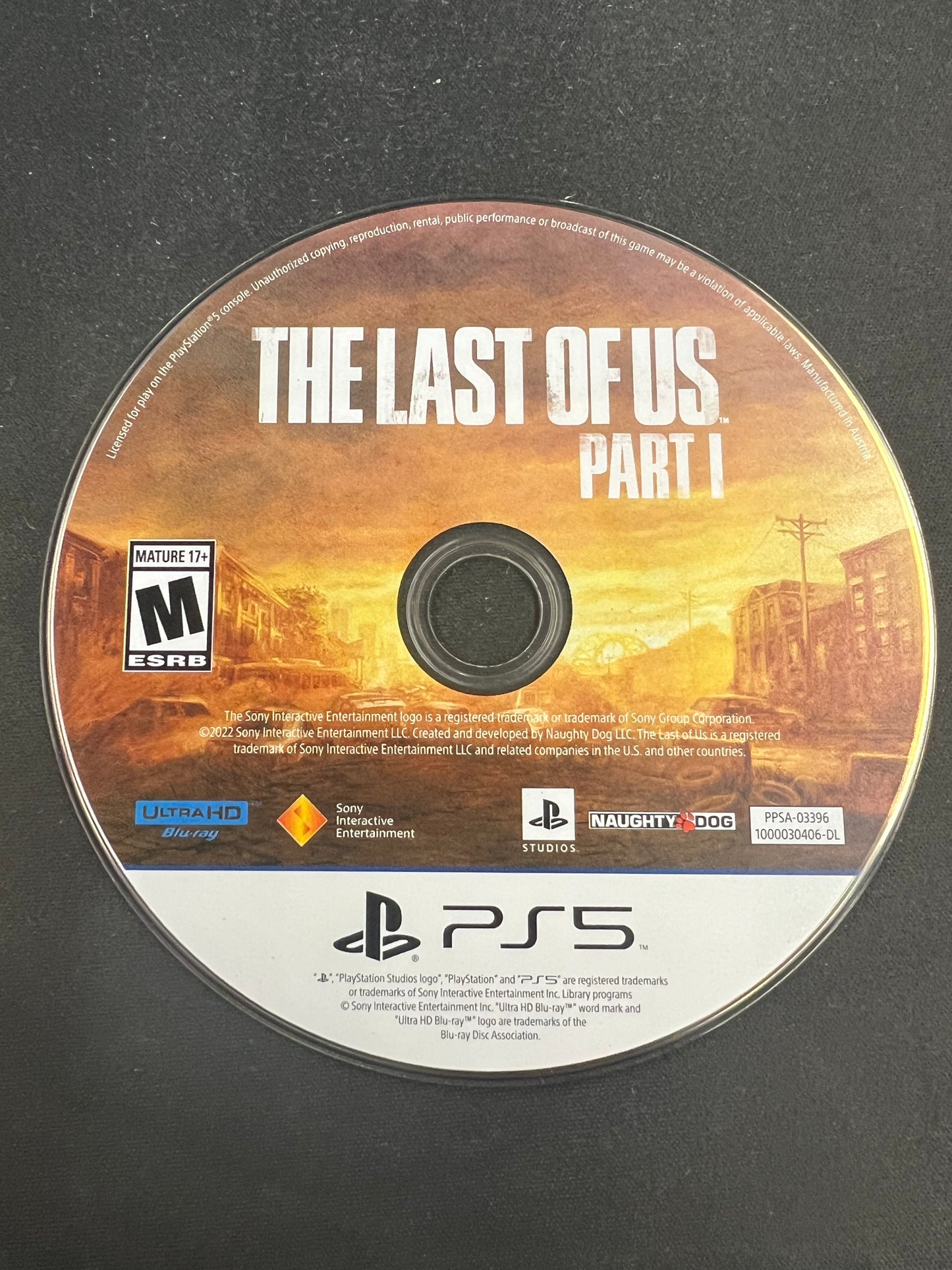 PS5 The Last of Us Part 1