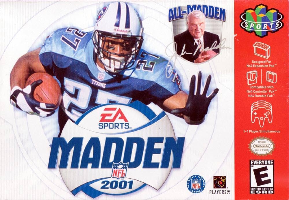 N64 Madden NFL 2001