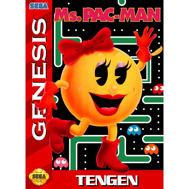 SEGA Genesis Ms. Pac-Man