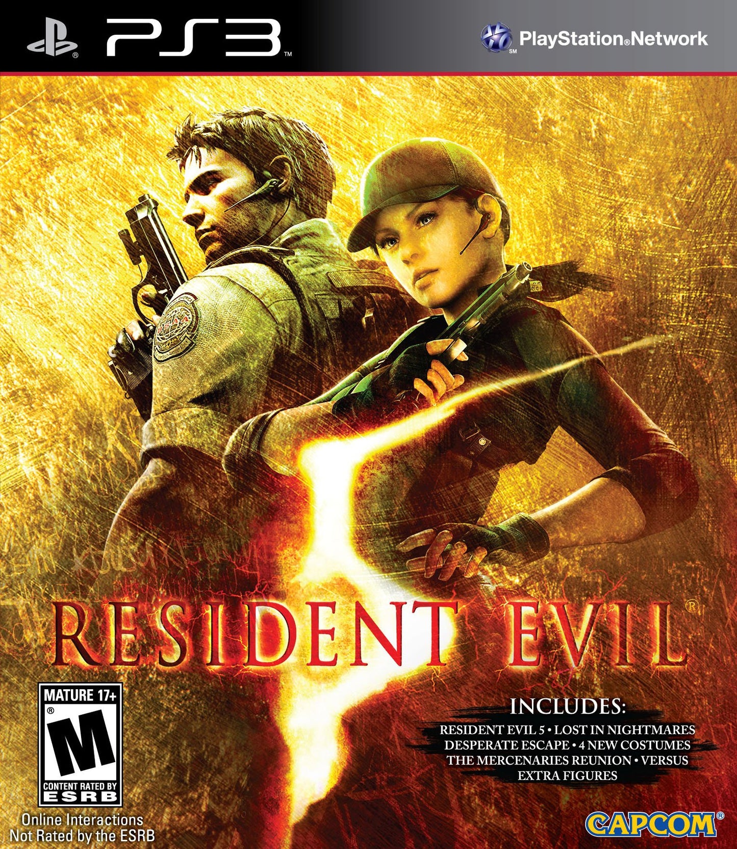 PS3 Resident Evil 5 Gold Edition