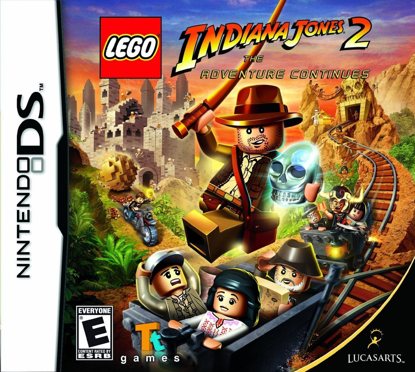 DS LEGO Indiana Jones 2 The Adventure Continues